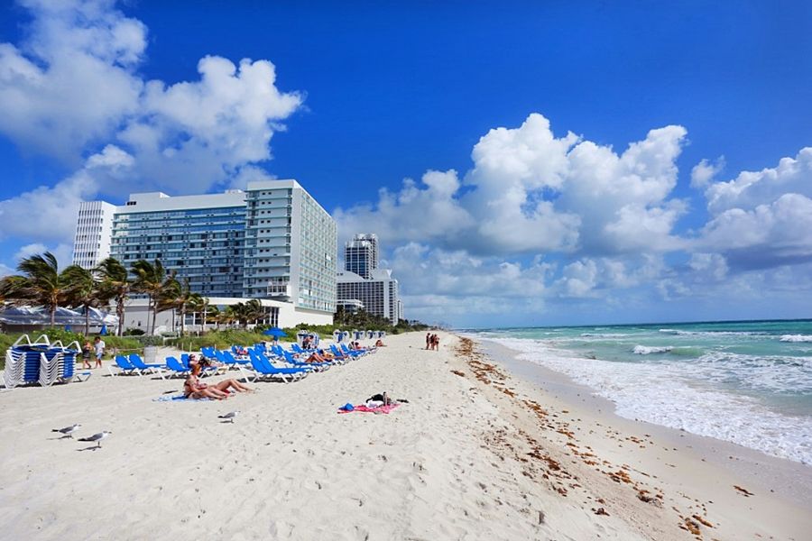 Deauville Beach Resort Miami Beach Exterior foto